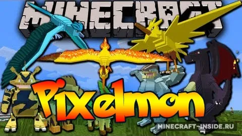 Pixelmon — Minecraft mod, rasm 1