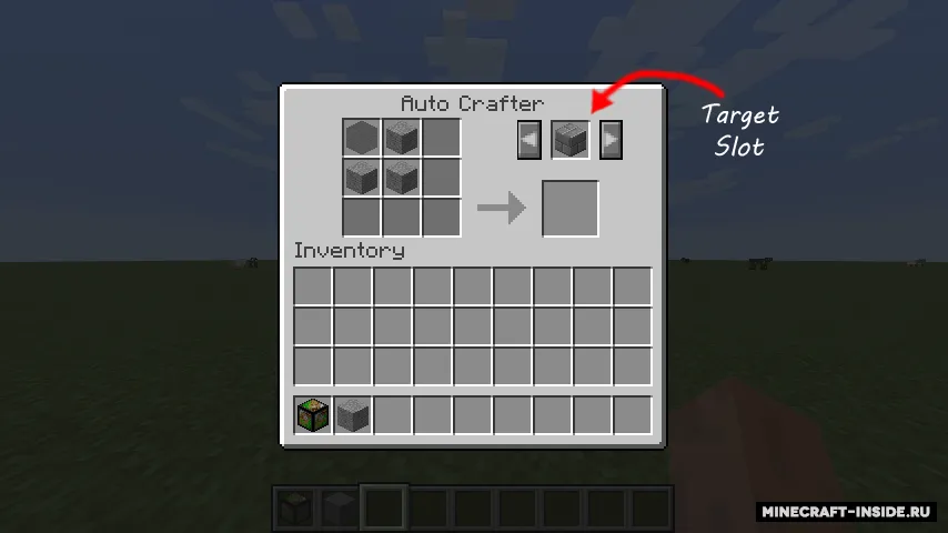 Auto Crafter — Minecraft mod, rasm 2