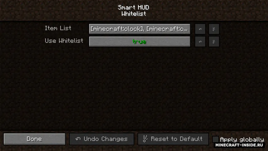 Smart HUD — Minecraft mod, rasm 4