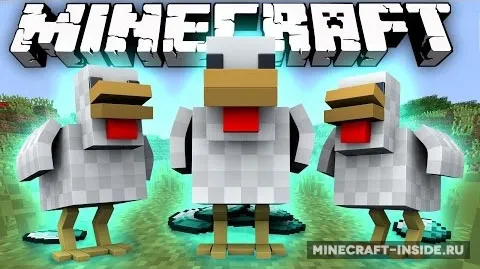 Chickens — Minecraft mod, rasm 1