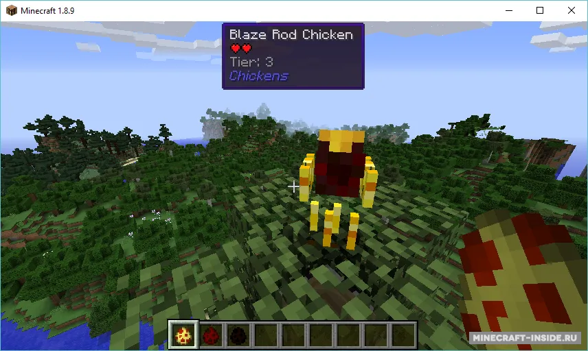 Chickens — Minecraft mod, rasm 2