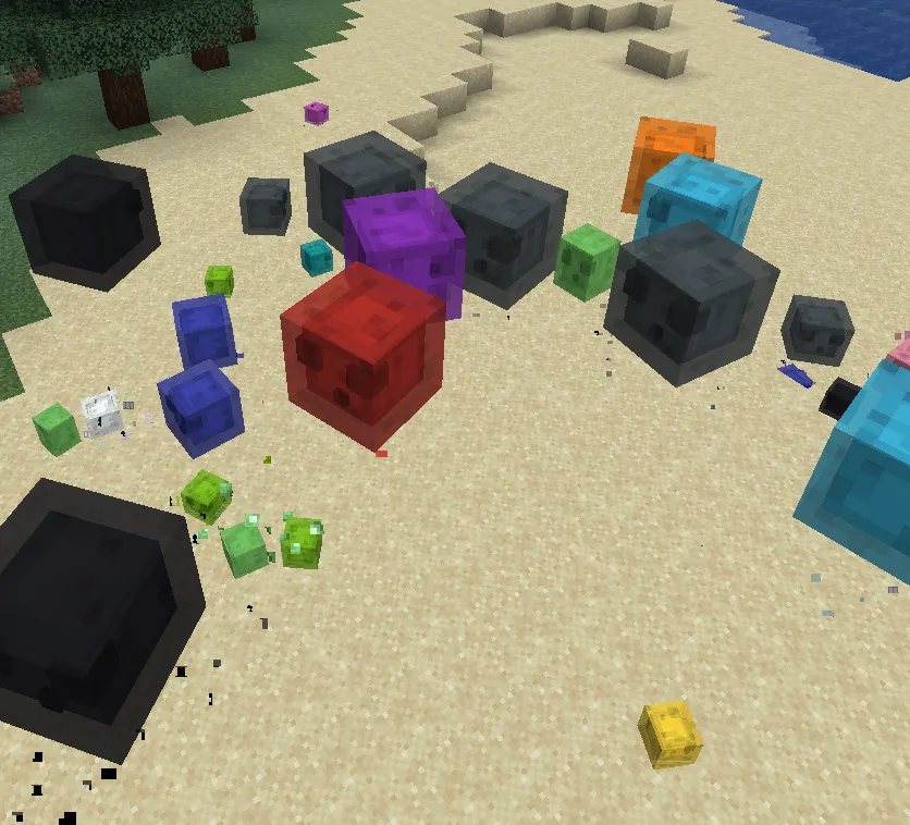 Colored Slimes — Minecraft mod, rasm 2