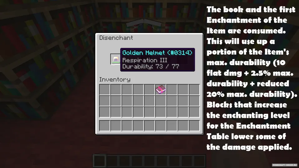 The Disenchanter — Minecraft mod, rasm 2