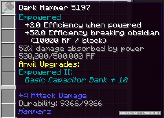Hammerz — Minecraft mod, rasm 3