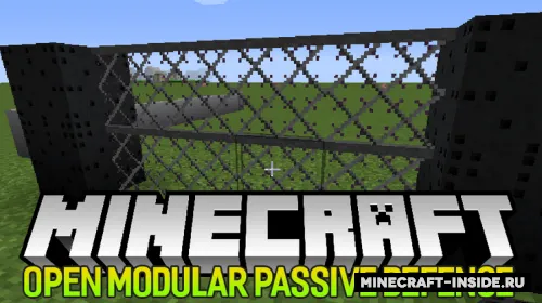Open Modular Passive Defense — Minecraft mod, rasm 1