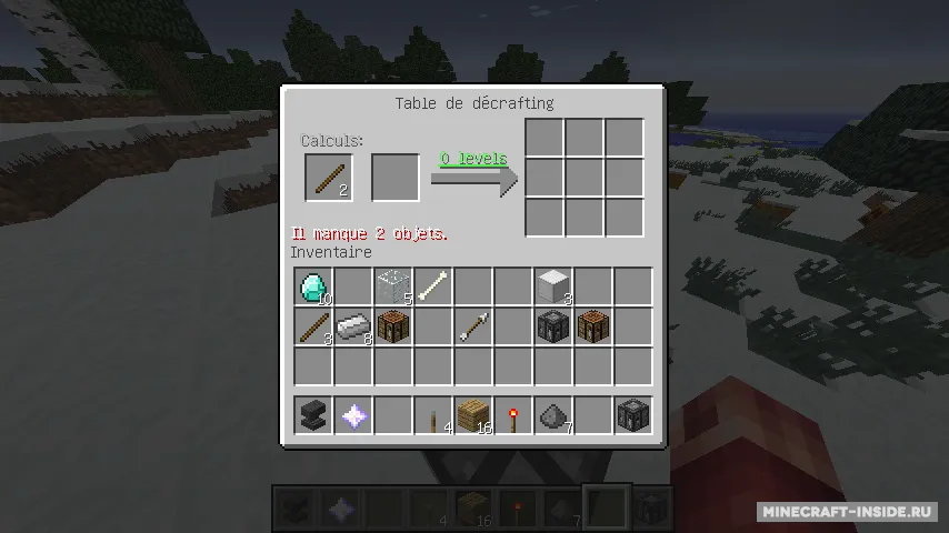 Uncrafting Table — Minecraft mod, rasm 4