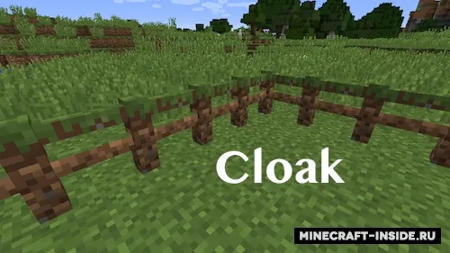 Cloak — Minecraft mod, rasm 1