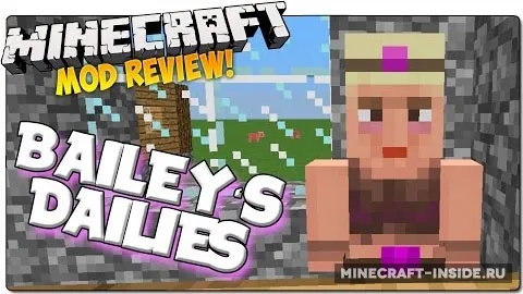 Bailey’s Dailies — Minecraft mod, rasm 1