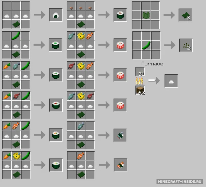 Sushi — Minecraft mod, rasm 3