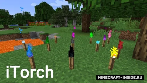 iTorch — Minecraft mod, rasm 1