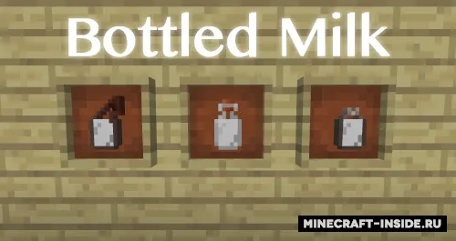 Bottled Milk — Minecraft mod, rasm 1