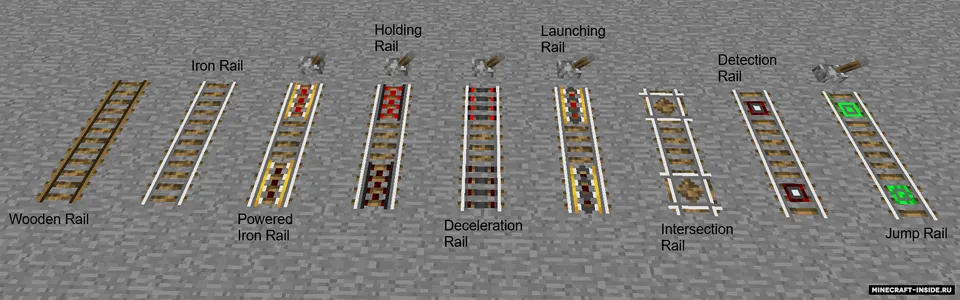 Better Railroads — Minecraft mod, rasm 3