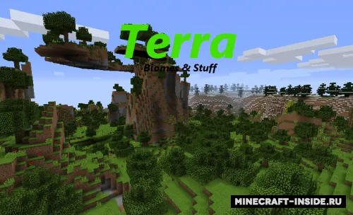 Terra — Minecraft mod, rasm 1