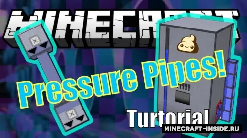 Pressure Pipes — Minecraft mod, rasm 1