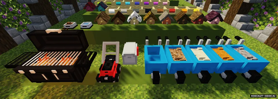 Moa decor: Garden — Minecraft mod, rasm 2