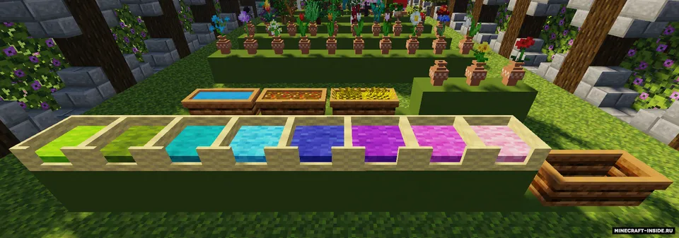 Moa decor: Garden — Minecraft mod, rasm 3