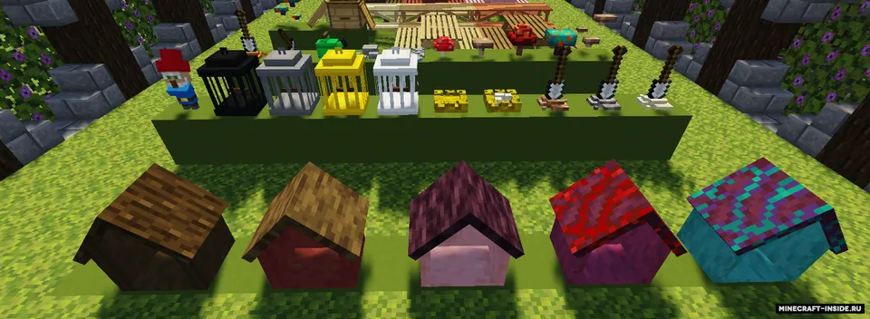 Moa decor: Garden — Minecraft mod, rasm 6