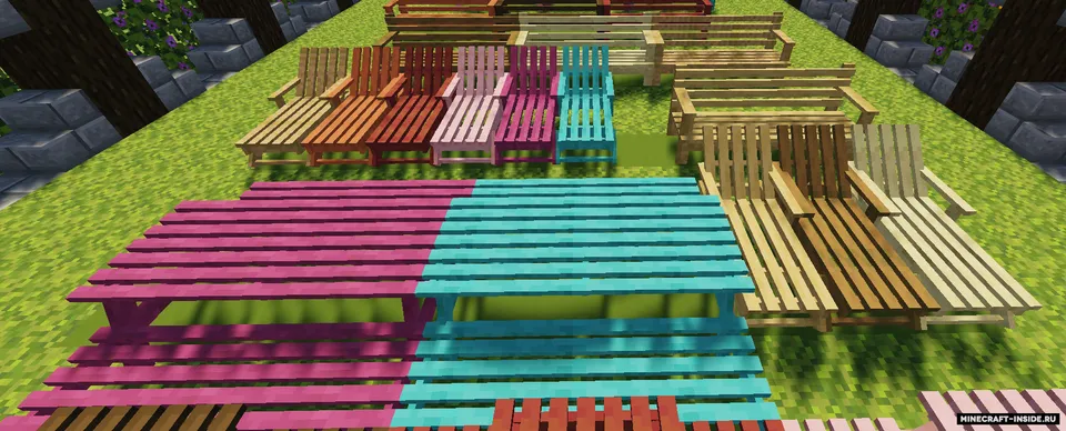 Moa decor: Garden — Minecraft mod, rasm 8