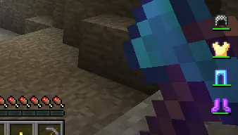 Armors HUD — Minecraft mod, rasm 2