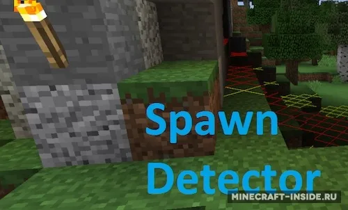 Spawn Detector — Minecraft mod, rasm 1