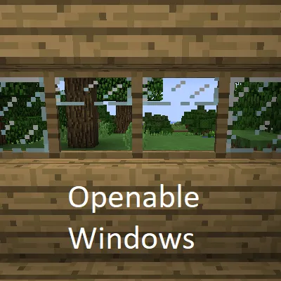OpenableWindows — Minecraft mod, rasm 1
