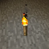 The Middle Torch — Minecraft mod, rasm 1