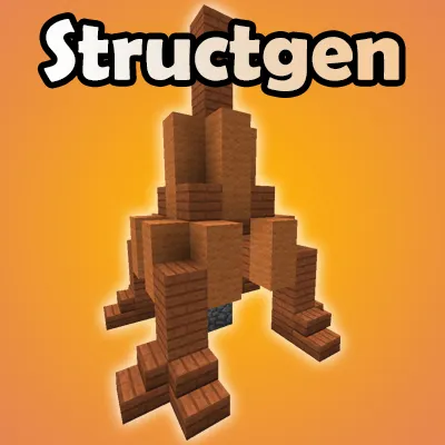 Structgen — Minecraft mod, rasm 1