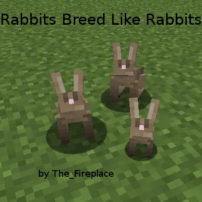 Rabbits Breed Like Rabbits — Minecraft mod, rasm 1