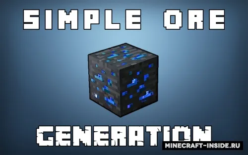 Simple Ore Generation — Minecraft mod, rasm 1