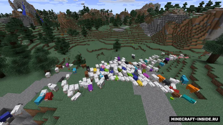 Colorful Sheep — Minecraft mod, rasm 2