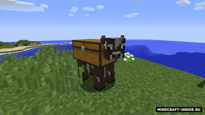 Chest Cow — Minecraft mod, rasm 2