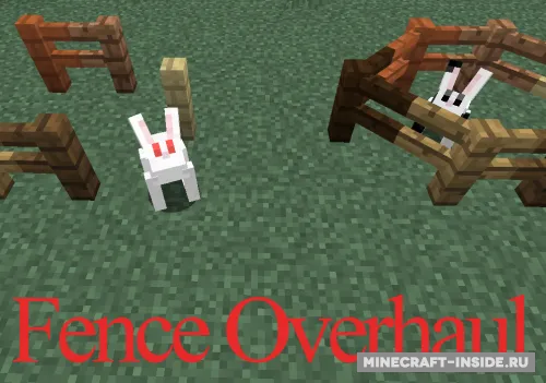 Fence Overhaul — Minecraft mod, rasm 1