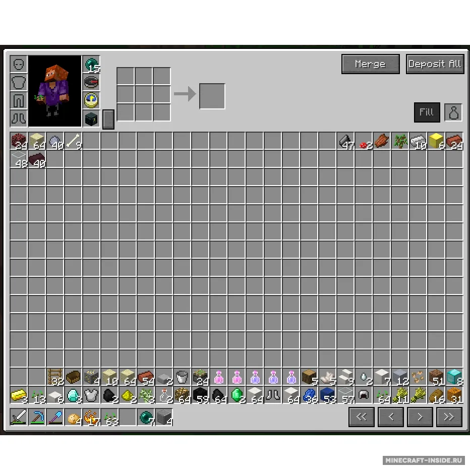 Overpowered Inventory — Minecraft mod, rasm 2