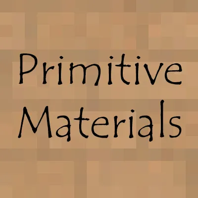 Primitive Materials — Minecraft mod, rasm 1
