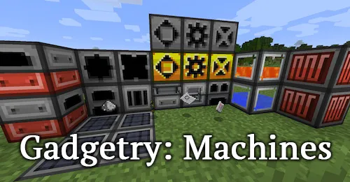 Gadgetry: Machines — Minecraft mod, rasm 1