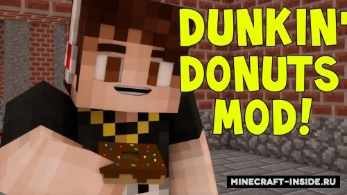 Dunkin’ Donuts — Minecraft mod, rasm 1