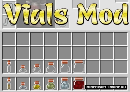 Vials — Minecraft mod, rasm 1