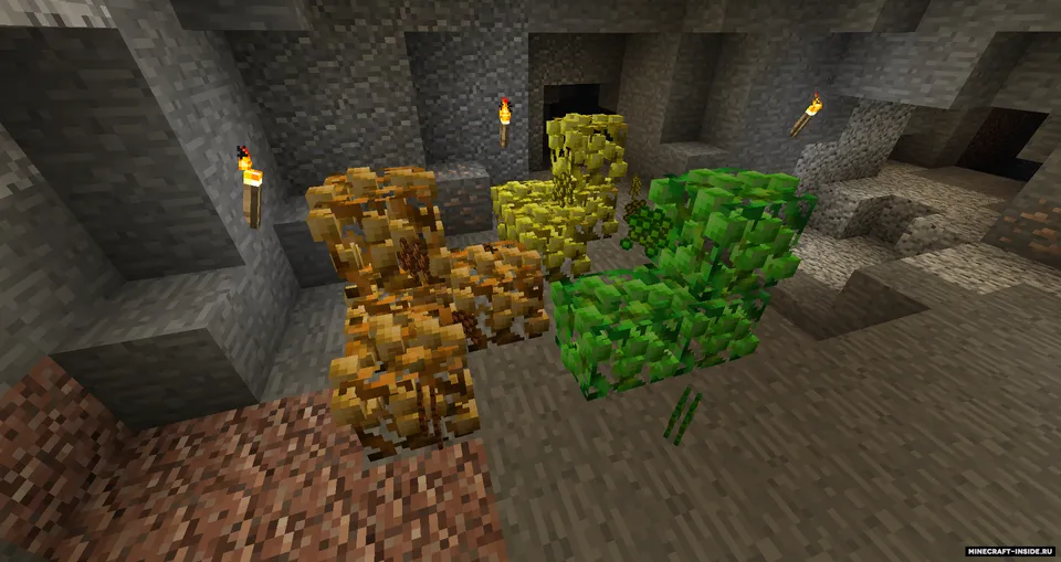 Ore Shrubs — Minecraft mod, rasm 3
