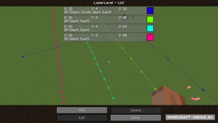 Laser Level — Minecraft mod, rasm 2