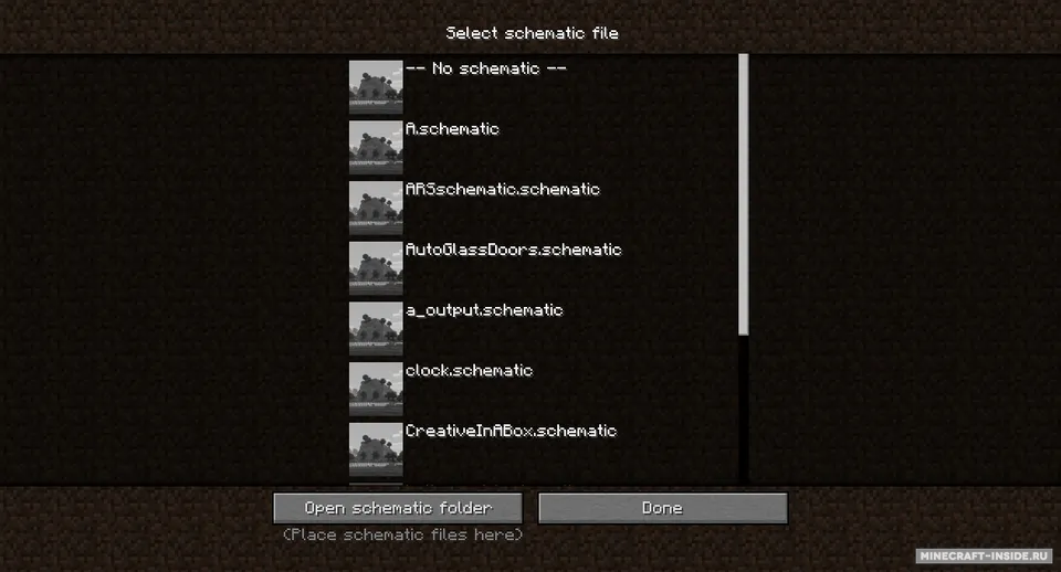 Schematica — Minecraft mod, rasm 5