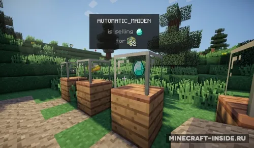 Vending block — Minecraft mod, rasm 1