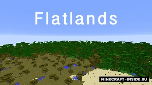 Flatlands — Minecraft mod, rasm 1