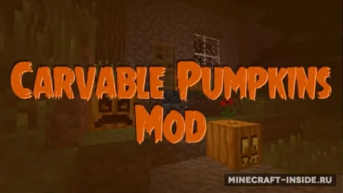 Carvable Pumpkins — Minecraft mod, rasm 1