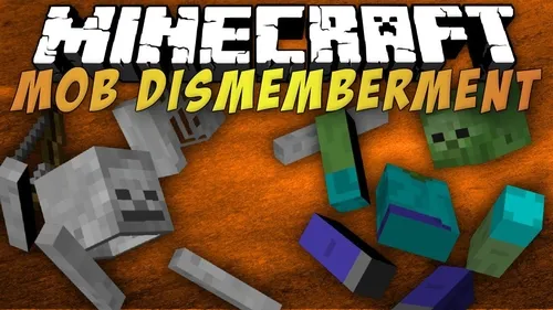 Mob Dismemberment — Minecraft mod, rasm 1