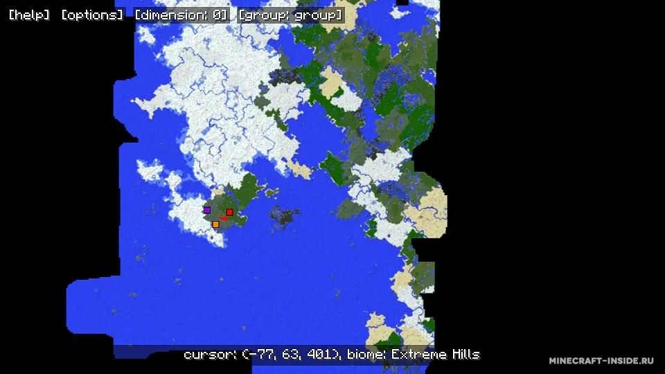 Mapwriter 2 — Minecraft mod, rasm 2