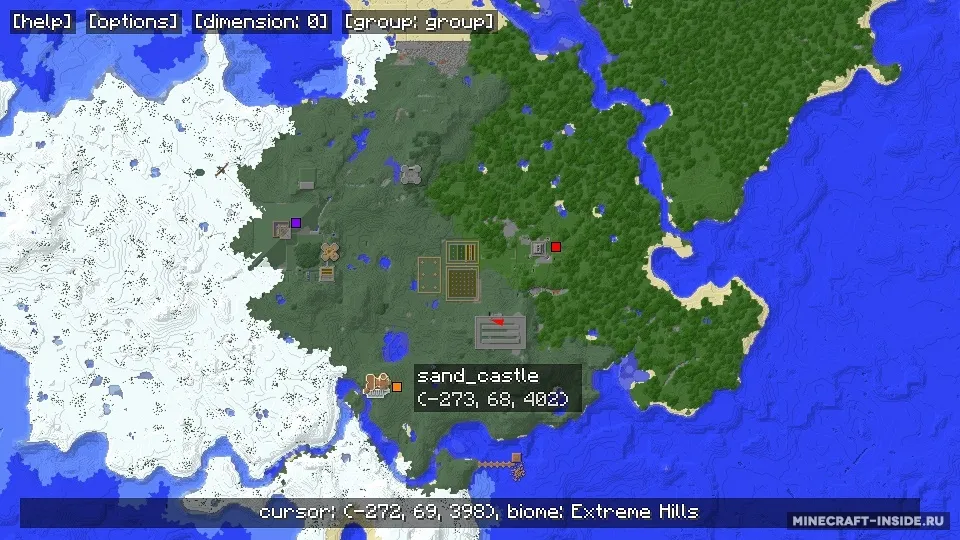 Mapwriter 2 — Minecraft mod, rasm 3