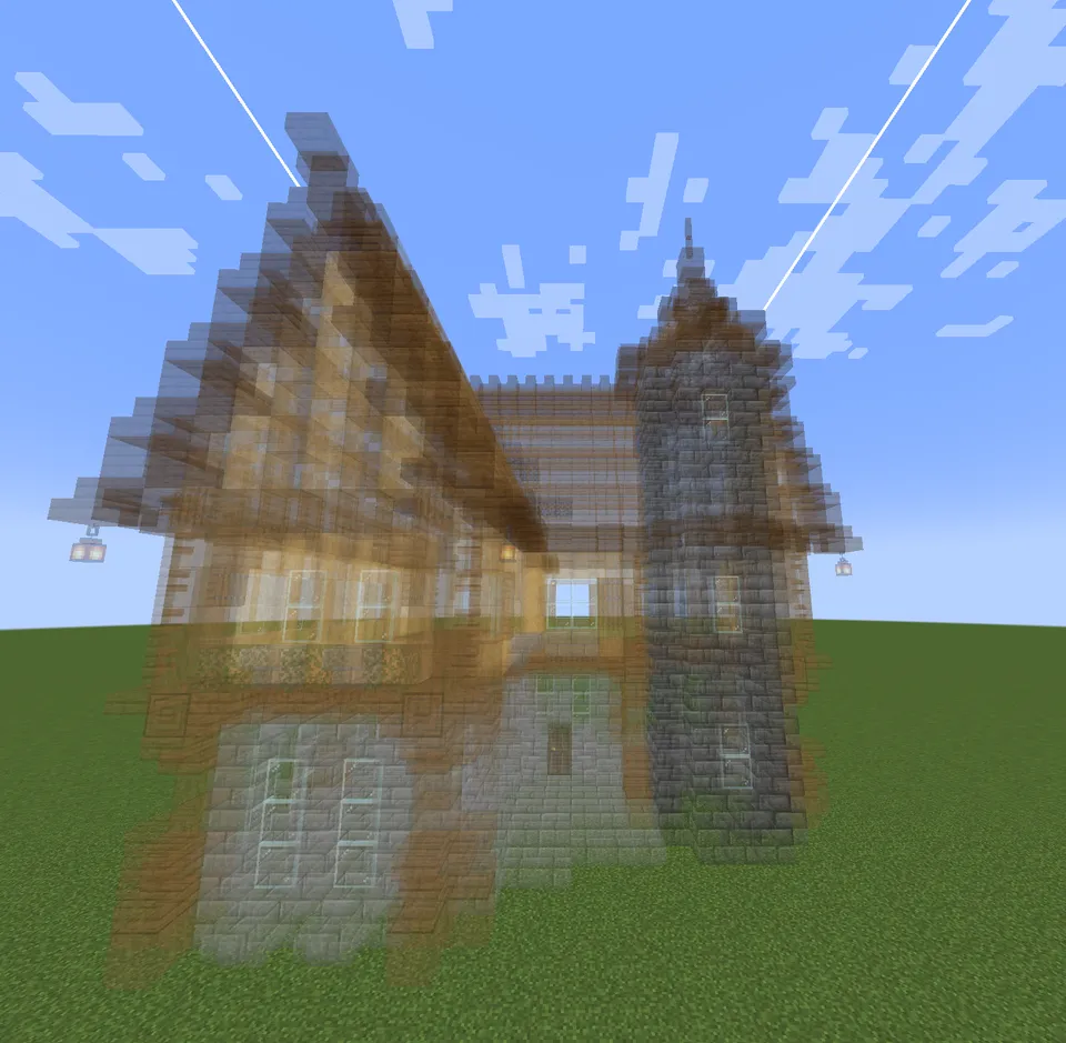AutoBuild — Minecraft mod, rasm 2