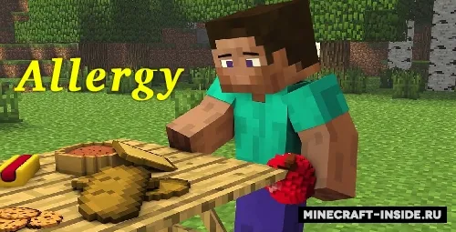 Allergy — Minecraft mod, rasm 1