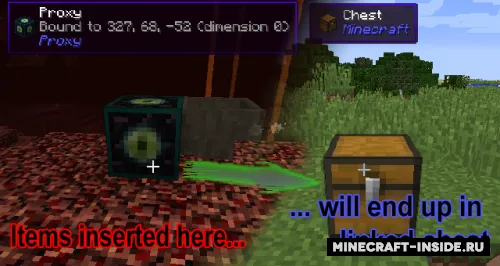 Proxy — Minecraft mod, rasm 1