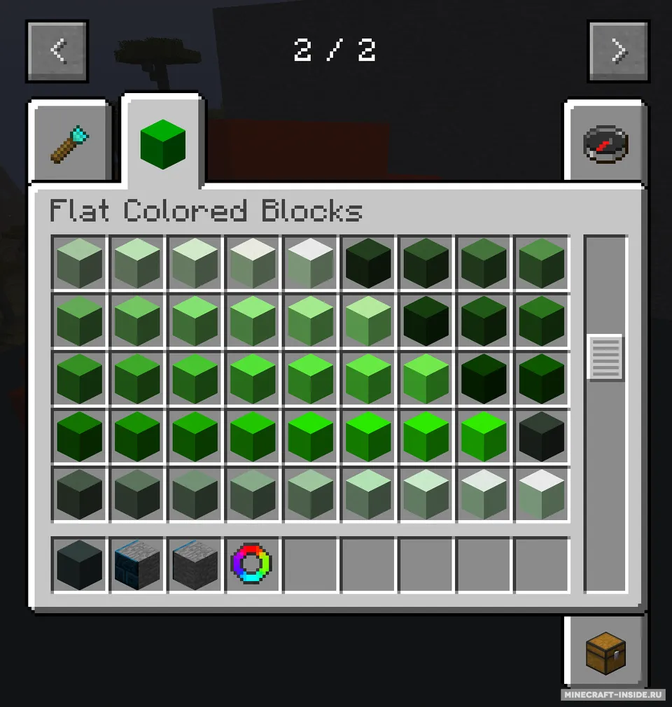 Flat Colored Blocks — Minecraft mod, rasm 4